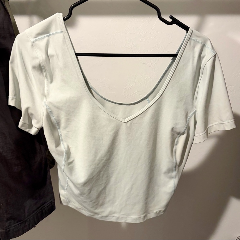 Lululemon align tee light blue